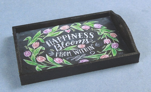 T749 Happiness Blooms Tray - Click Image to Close